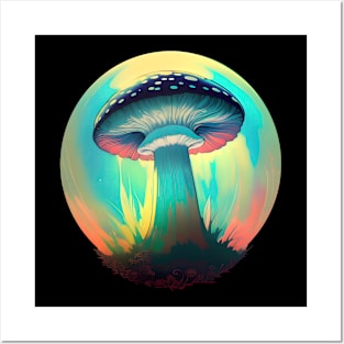 Psychedelic Mushroom_02 Posters and Art